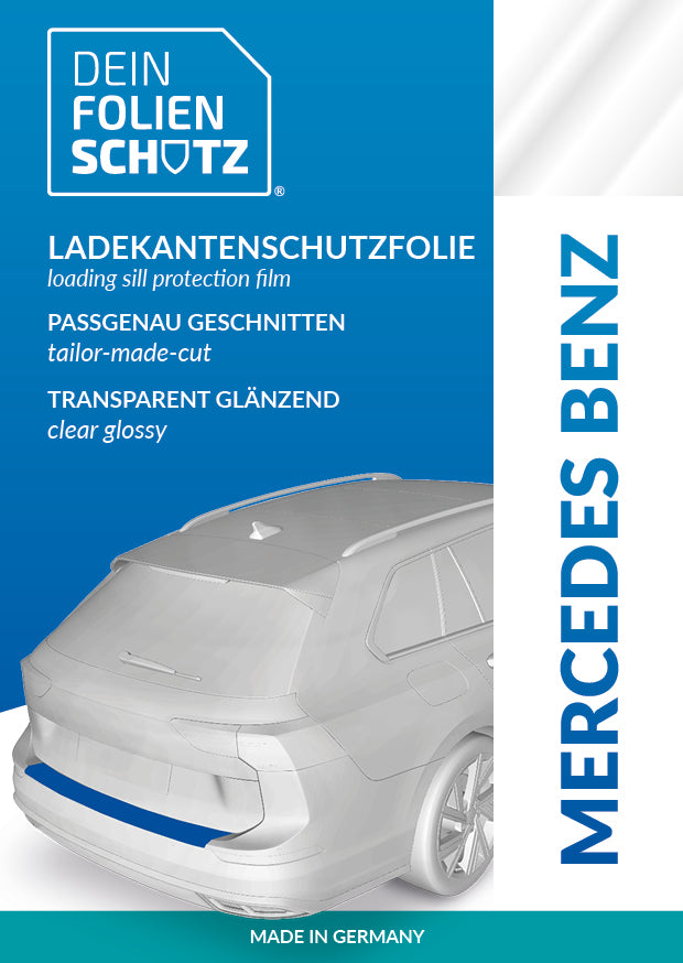 DEIN FOLIENSCHUTZ Ladekantenschutzfolie Mercedes Benz V-Klasse