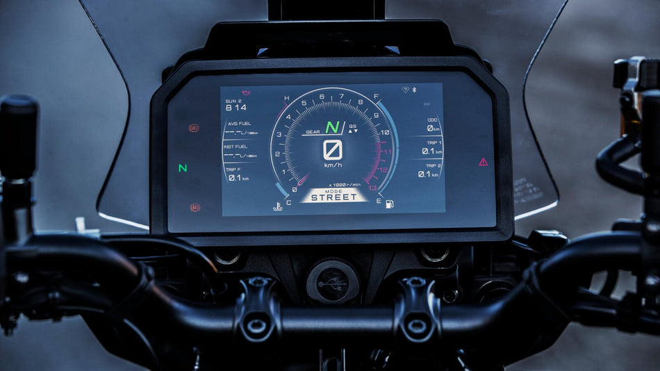 DEIN FOLIENSCHUTZ - 2x Motorrad Tachoschutzfolie / Displayschutzfolie / Screen Protector Yamaha Tracer GT 9+ ab 2023 transparent glänzend